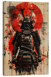 Canvas print Samurai-Krieger Bushido II - Durro Art