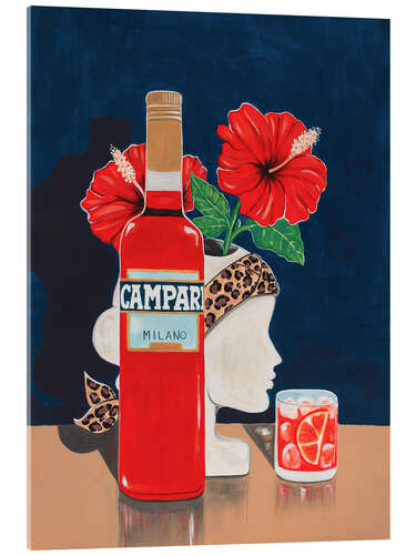 Cuadro de metacrilato Campari Essentials