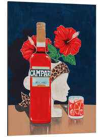 Aluminiumsbilde Campari Essentials