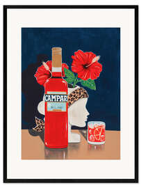 Gerahmter Kunstdruck Campari Essentials