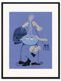 Gerahmter Kunstdruck Kaffeeduft II