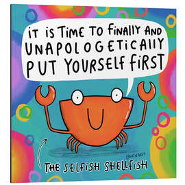 Quadro em alumínio Selfish Shellfish
