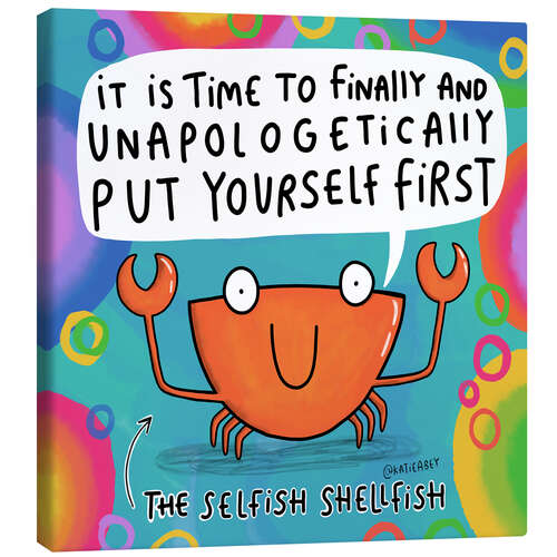 Lienzo Selfish Shellfish