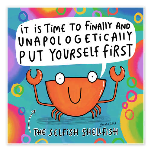 Poster Selfish Shellfish