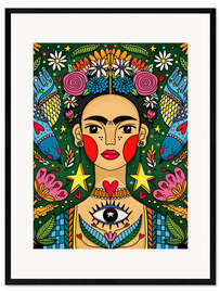 Gerahmter Kunstdruck Modern Mystic Frida