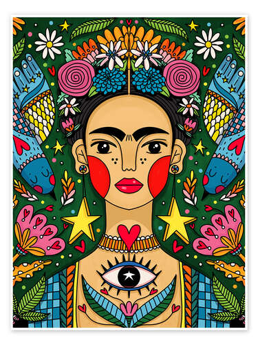 Póster Modern Mystic Frida