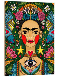 Obraz na drewnie Modern Mystic Frida