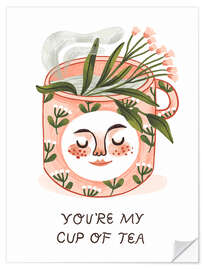 Wall sticker You're my cup of tea