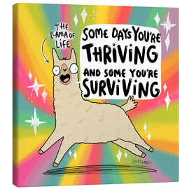Canvas-taulu Lama of Life