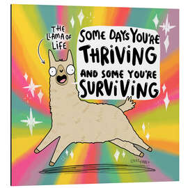 Magnettafel Lama of Life