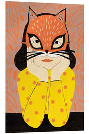 Akryylilasitaulu Girl with the Fox Mask