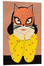 Gallery Print Das Mädchen mit der Fuchsmaske