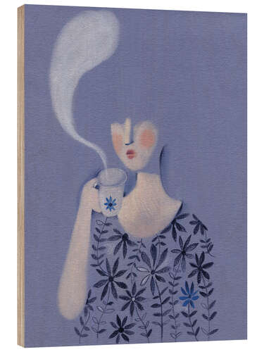 Quadro de madeira Coffee Scent I