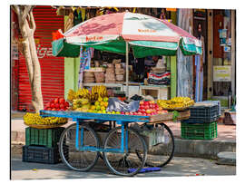 Obraz na aluminium Fruit carts in Bangalor - India - HADYPHOTO