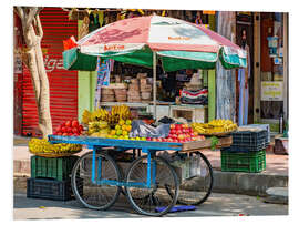 Obraz na PCV Fruit carts in Bangalor - India - HADYPHOTO