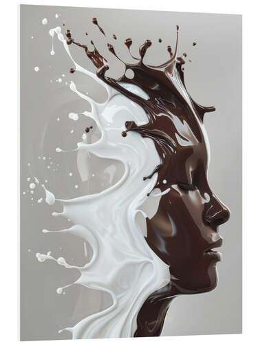 Cuadro de PVC Splash Woman
