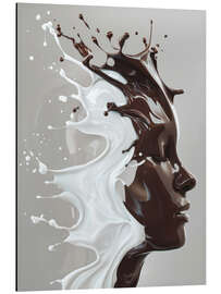 Magnettafel Splash Woman