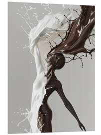 Cuadro de PVC Splash Ballerina