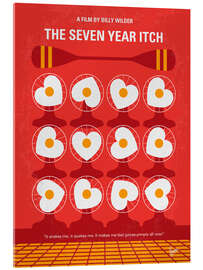 Tableau en verre acrylique The Seven Year Itch - Chungkong