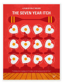 Plakat The Seven Year Itch - Chungkong