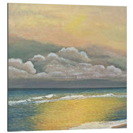 Aluminium print Malibu Beach