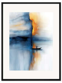 Gerahmter Kunstdruck Beruhige deinen Geist