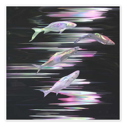 Poster Crystal Fishes