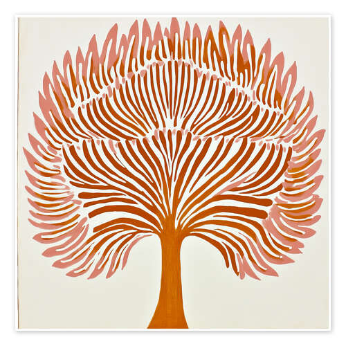 Póster Fire Tree