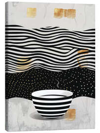 Quadro em tela Bowl with lines - DejaReve