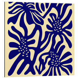 Magnettafel Abstraktes Blau