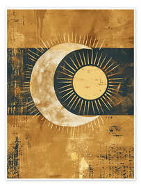 Poster Sun and Moon