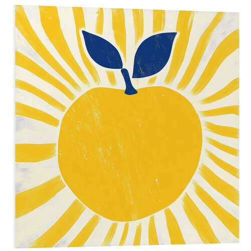 Quadro em PVC Yellow apple