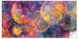 Sticker mural Vibrant Essence