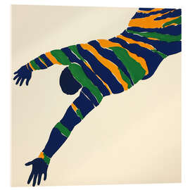 Acrylglasbild Turmspringer