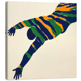 Lienzo Athletic diving man - DejaReve