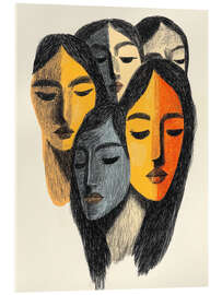 Acrylglasbild Seelenvolle Reflexionen