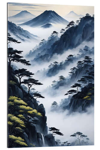 Gallery print Misty Landscape