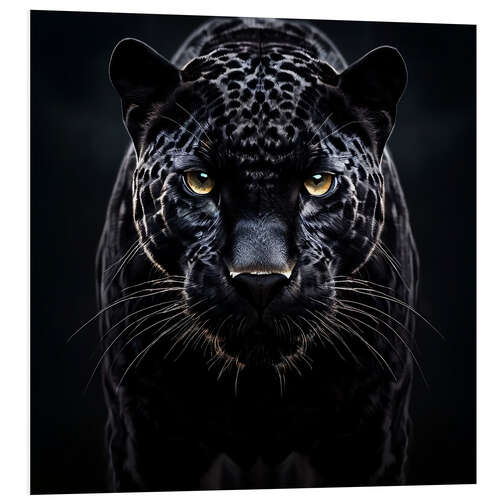 PVC-tavla Black Panther