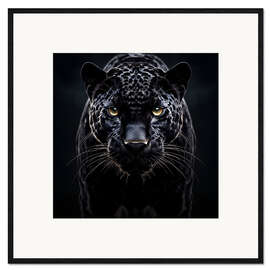 Framed art print Black Panther
