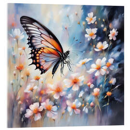 Akryylilasitaulu Dreamy Butterfly - Mango Art
