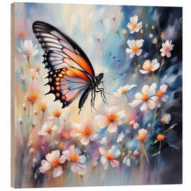 Cuadro de madera Dreamy Butterfly - Mango Art