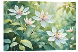 Tableau en verre acrylique Spring Light