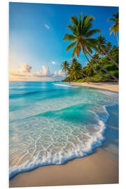 Quadro em PVC Island Paradise