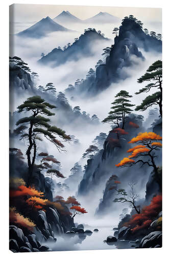 Tableau sur toile Asian Landscape