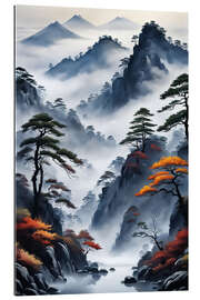 Gallery Print Asiatische Landschaft