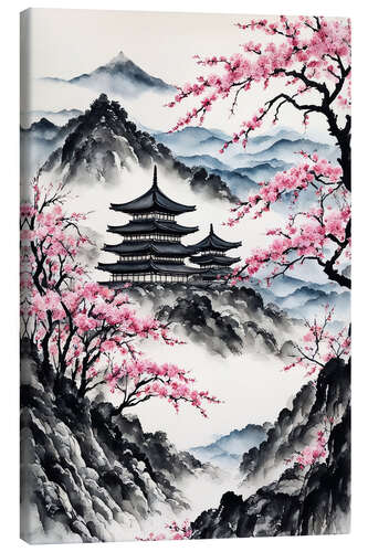 Quadro em tela Chinese Spring