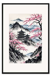 Gerahmter Kunstdruck Chinesischer Frühling - Mango Art