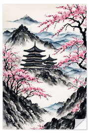 Wandsticker Chinesischer Frühling