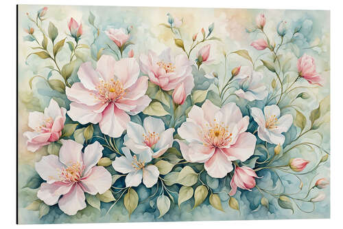 Tableau en aluminium Flower bouquet