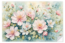 Wall sticker Flower bouquet